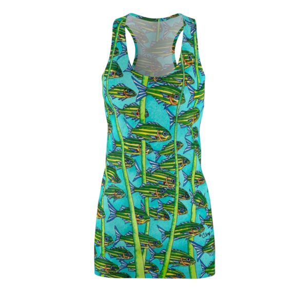 Women's Racerback Dress,  Running With The Tide