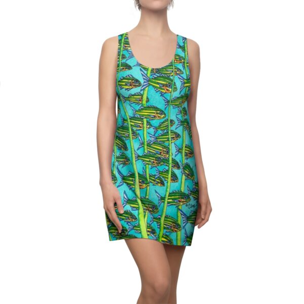 Women's Racerback Dress,  Running With The Tide - Image 5