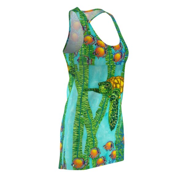 Women's Racerback Dress,  Green Flash - Image 3