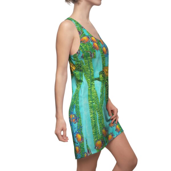 Women's Racerback Dress,  Green Flash - Image 6