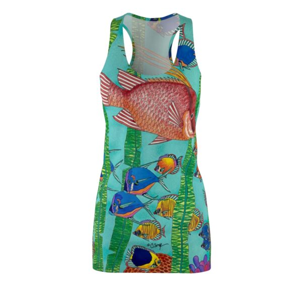 Women's Racerback Dress, Tropical Splendor