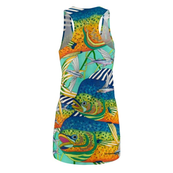 Women's Racerback Dress, Fishing Fun - Image 2