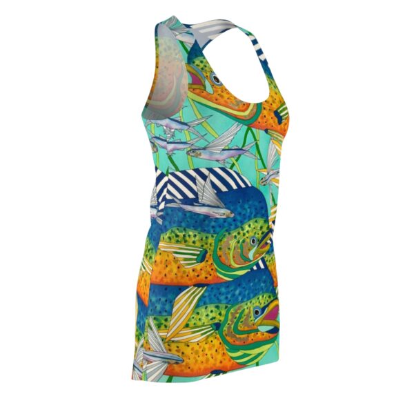 Women's Racerback Dress, Fishing Fun - Image 3