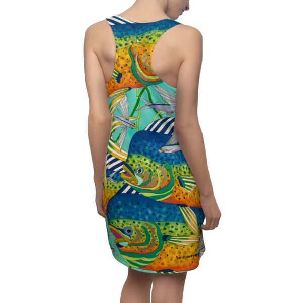 Women's Racerback Dress, Fishing Fun - Image 7