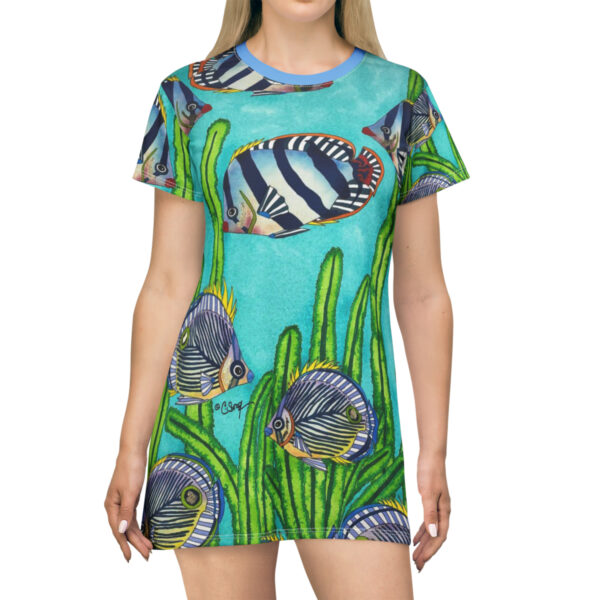 T-Shirt Dress, Magic Garden