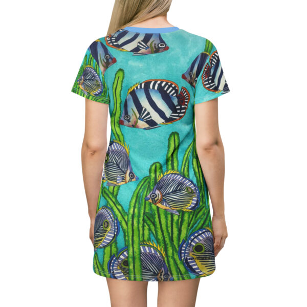 T-Shirt Dress, Magic Garden - Image 3