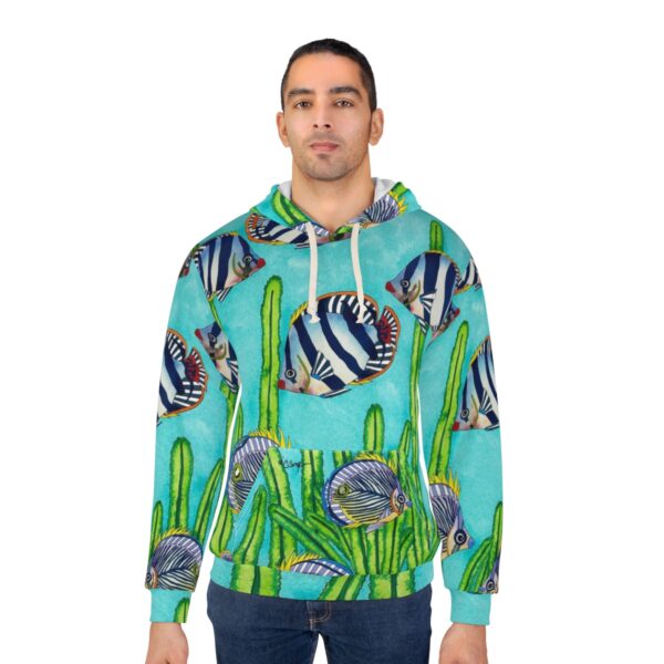 Unisex Pullover Hoodie, Magic Garden - Image 4