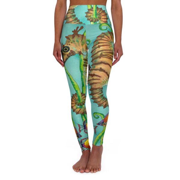 High Waisted Yoga Leggings, Hide & Seek