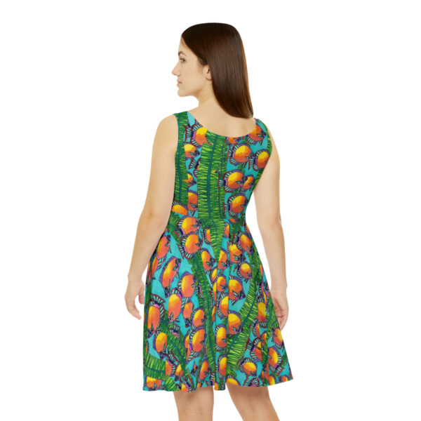 Women's Skater Dress, Gulf Streaming - Image 3