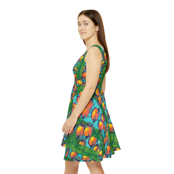 Women's Skater Dress, Gulf Streaming - Image 4