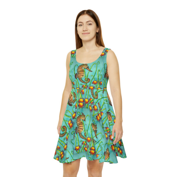 Women's Skater Dress, Hide & Seek - Image 2