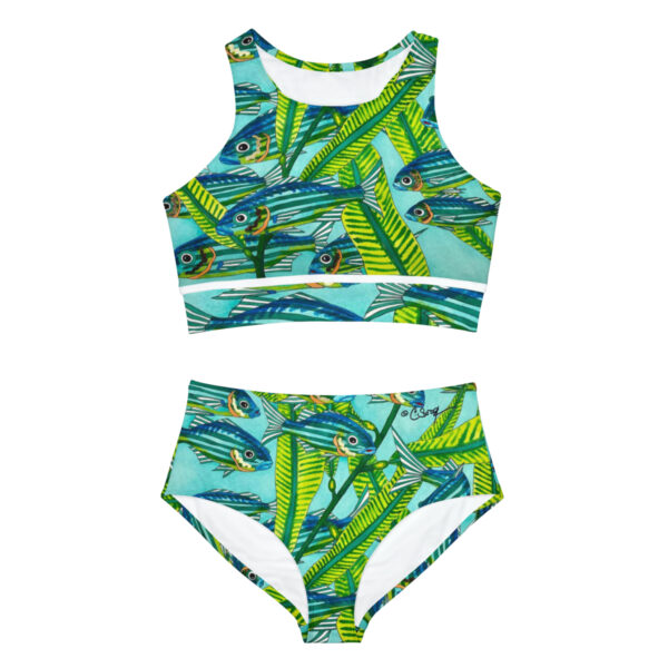 Sporty Bikini Set, Running With The Tide