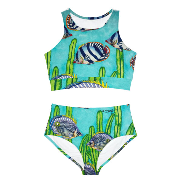 Sporty Bikini Set, Magic Garden