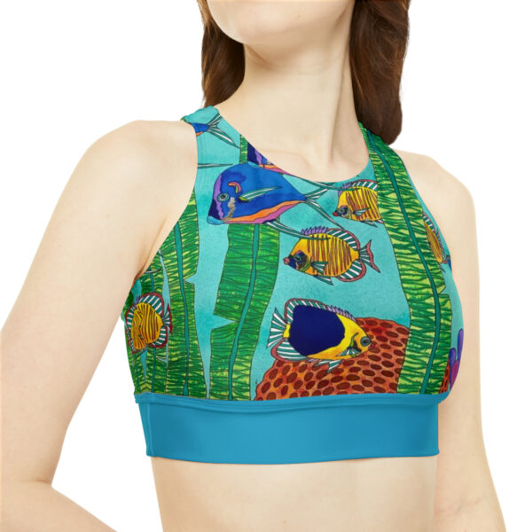 Sporty Bikini Set, Tropical Splendor - Image 6