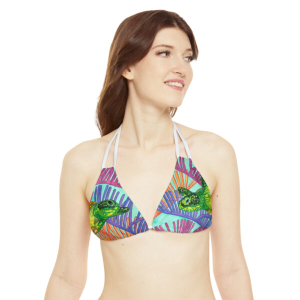 Strappy Bikini Set, Ocean Current - Image 7