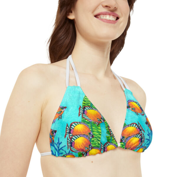 Strappy Bikini Set, Green Flash - Image 6