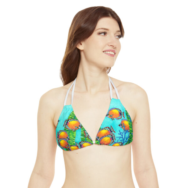 Strappy Bikini Set, Green Flash - Image 7