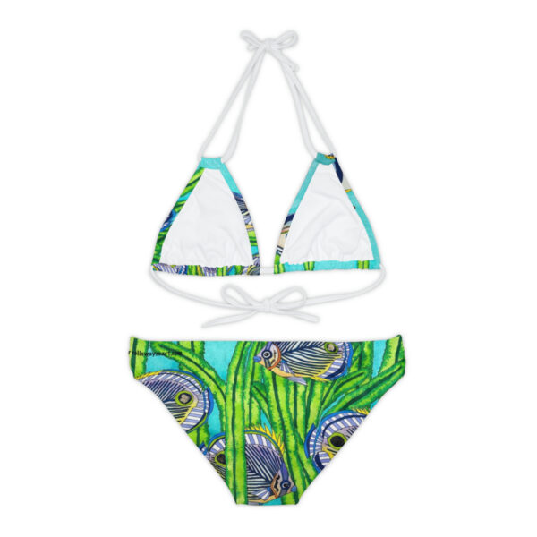 Strappy Bikini Set, Magic Garden - Image 2