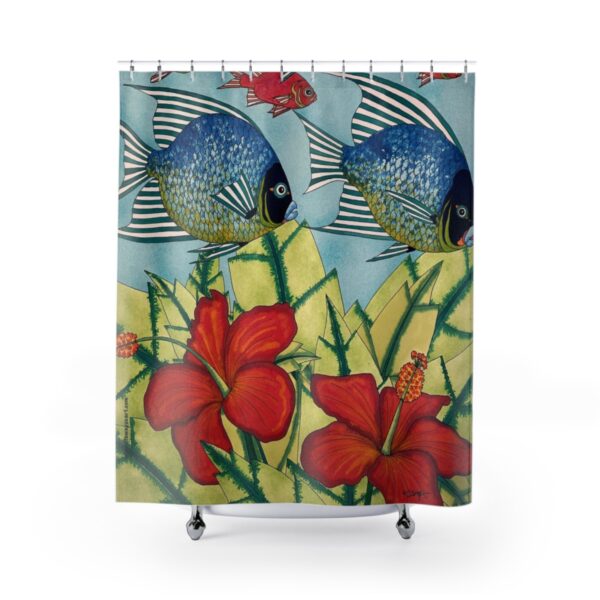Original Shower Curtain design by © Carroll Swayze "Universal Beauty" - Image 2