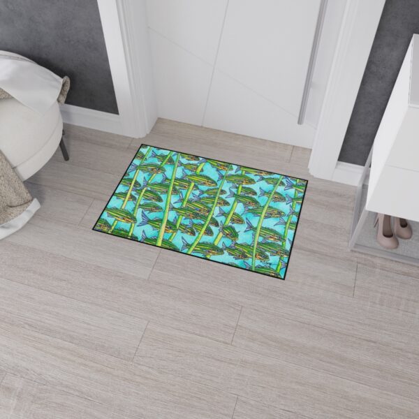 Original Heavy Duty Floor Mat design by © Carroll Swayze "Floating Through Paradise" - Image 3