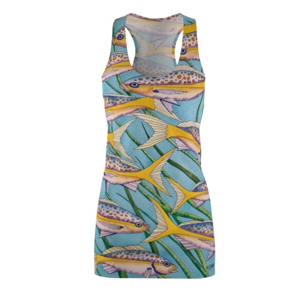 Swayze Women's Racerback Dress "Undersea Patterns"