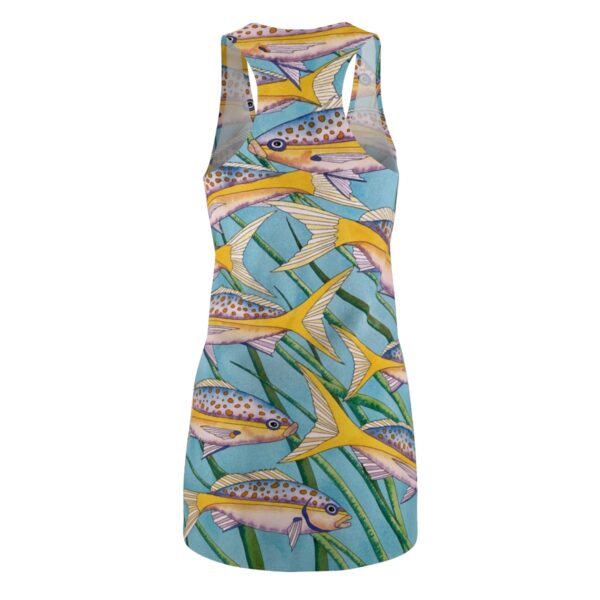 Swayze Women's Racerback Dress "Undersea Patterns" - Image 2