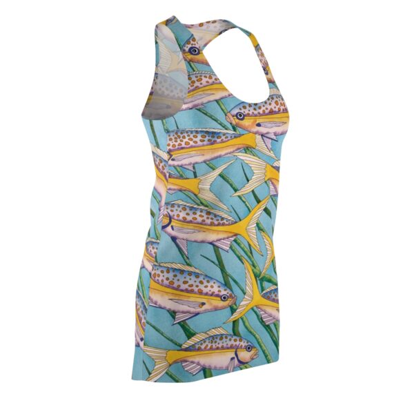 Swayze Women's Racerback Dress "Undersea Patterns" - Image 3