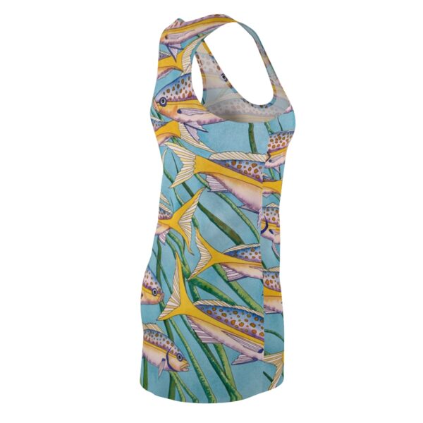 Swayze Women's Racerback Dress "Undersea Patterns" - Image 4