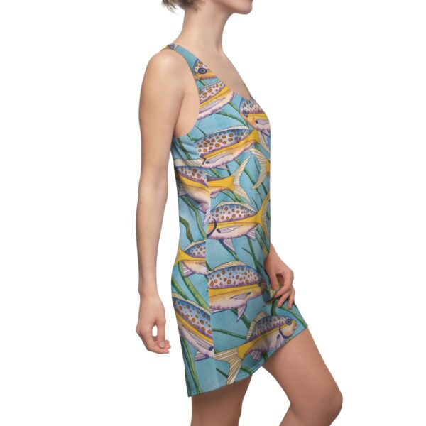 Swayze Women's Racerback Dress "Undersea Patterns" - Image 6