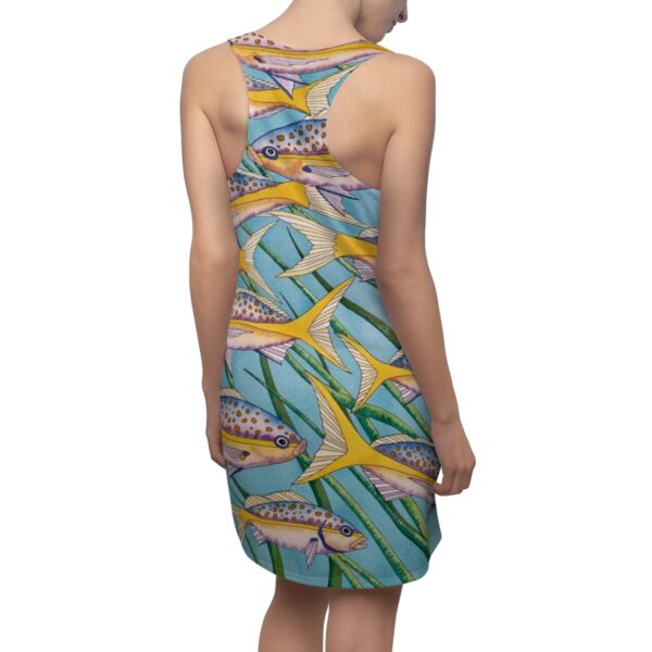 Swayze Women's Racerback Dress "Undersea Patterns" - Image 7