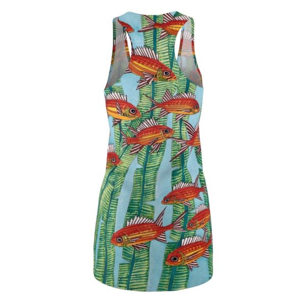 Swayze Women's Racerback Dress "Calm Ocean" - Image 2