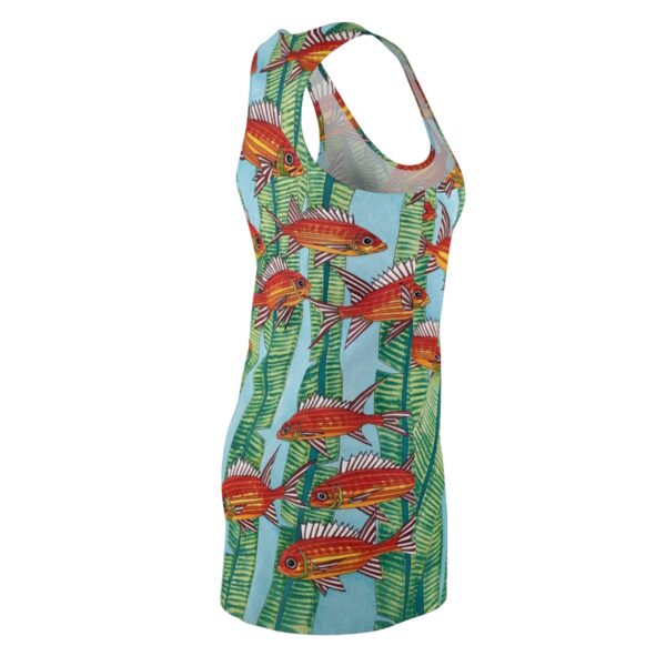 Swayze Women's Racerback Dress "Calm Ocean" - Image 4