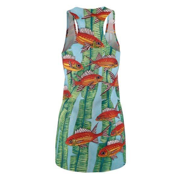 Swayze Women's Racerback Dress "Calm Ocean" - Image 2