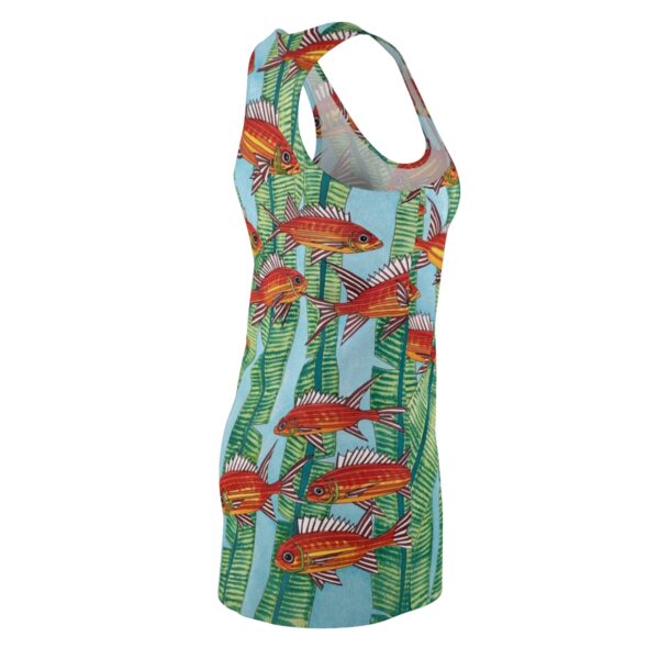 Swayze Women's Racerback Dress "Calm Ocean" - Image 4