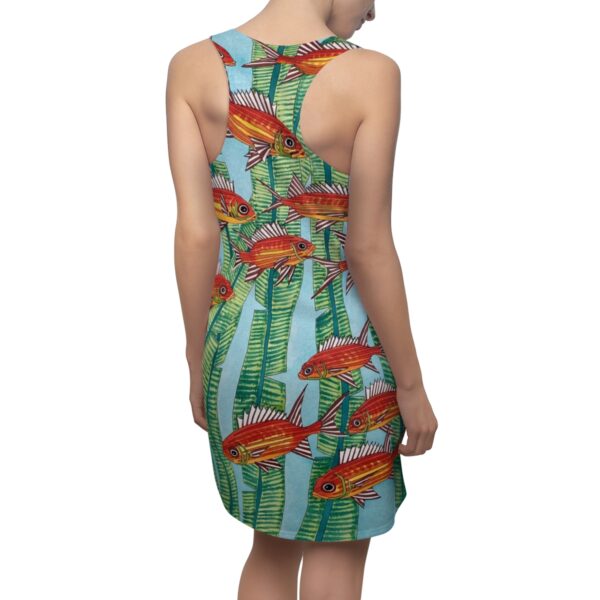 Swayze Women's Racerback Dress "Calm Ocean" - Image 7