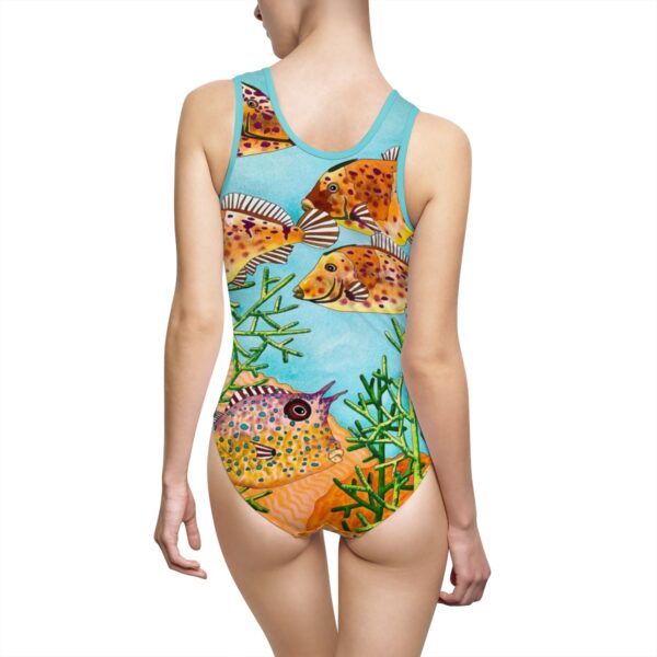 Swayze Women's Classic One-Piece Swimsuit "Simplicity" - Image 2